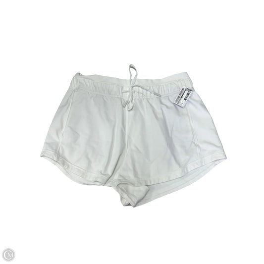 Athletic Shorts By Lululemon In White, Size: 8