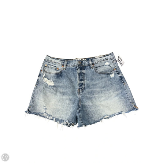 Shorts By Daze In Blue Denim, Size: 8
