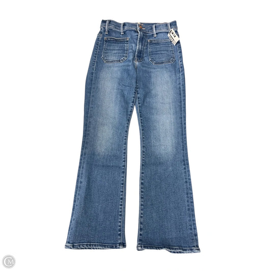 Jeans Straight By Mother In Blue Denim, Size: 2