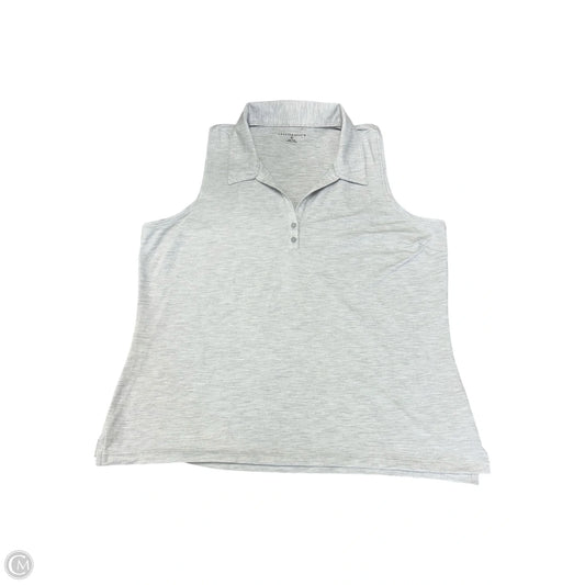 Athletic Tank Top By Cmb In Grey, Size: Xl