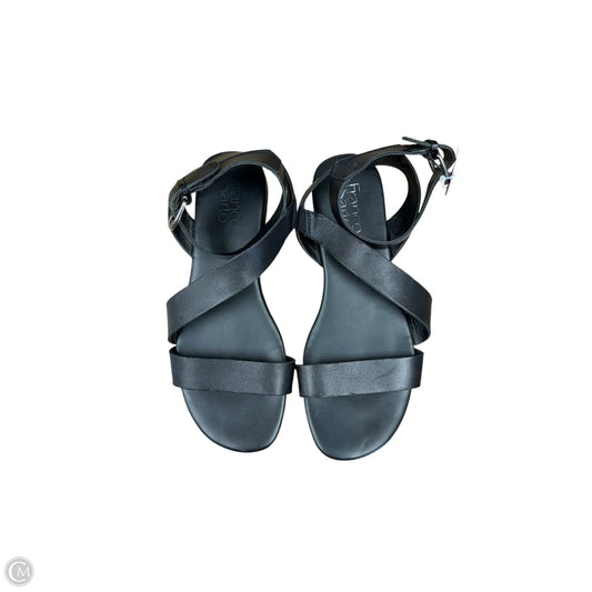 Sandals Flats By Franco Sarto In Black, Size: 7
