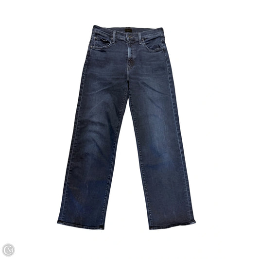 Jeans Straight By Mother In Blue Denim, Size: 2