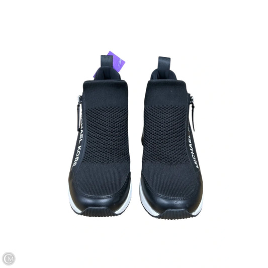 Shoes Sneakers By Michael By Michael Kors In Black & White, Size: 7.5
