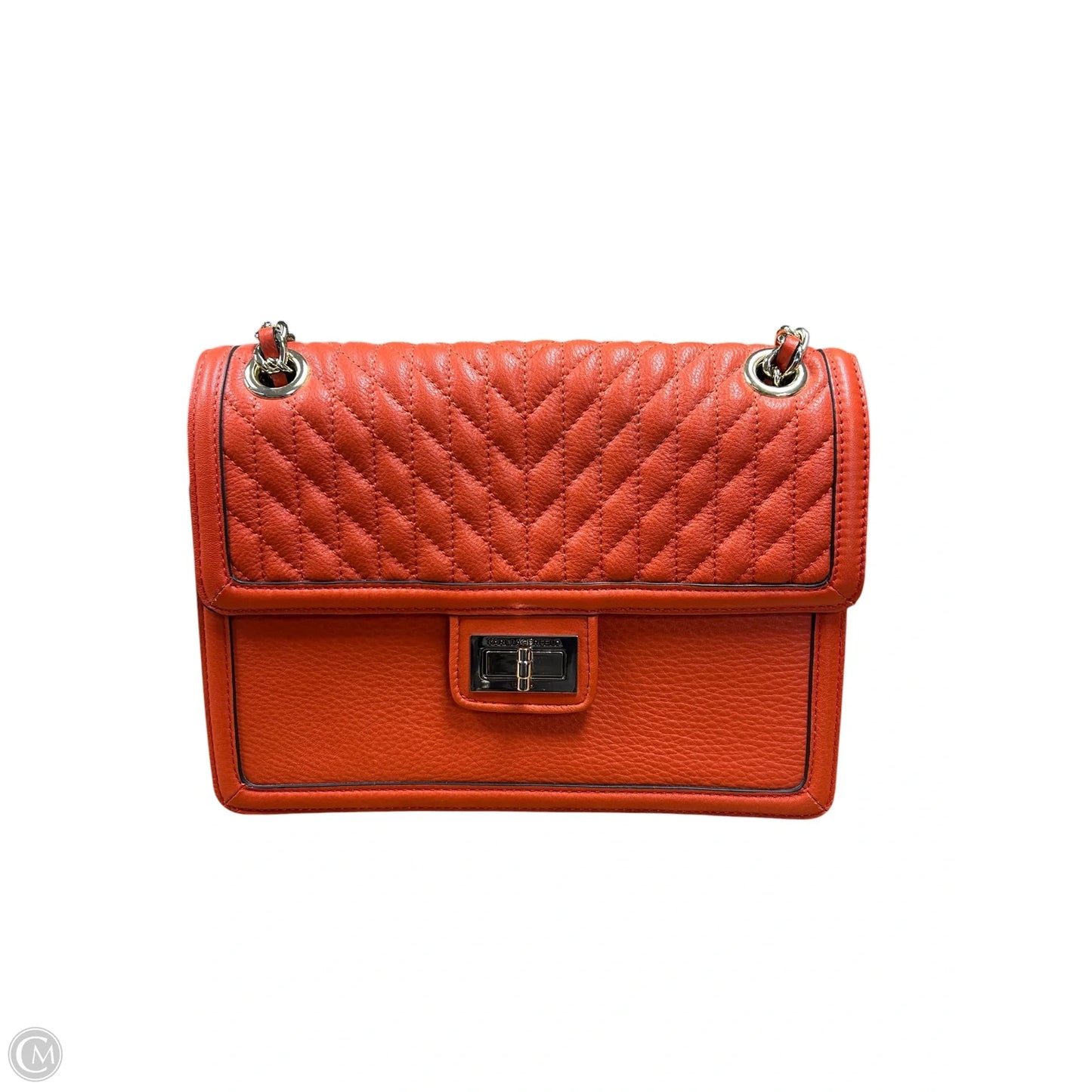Crossbody Designer By Karl Lagerfeld, Size: Medium