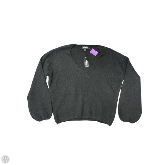 Sweater By Express In Black, Size: Xs