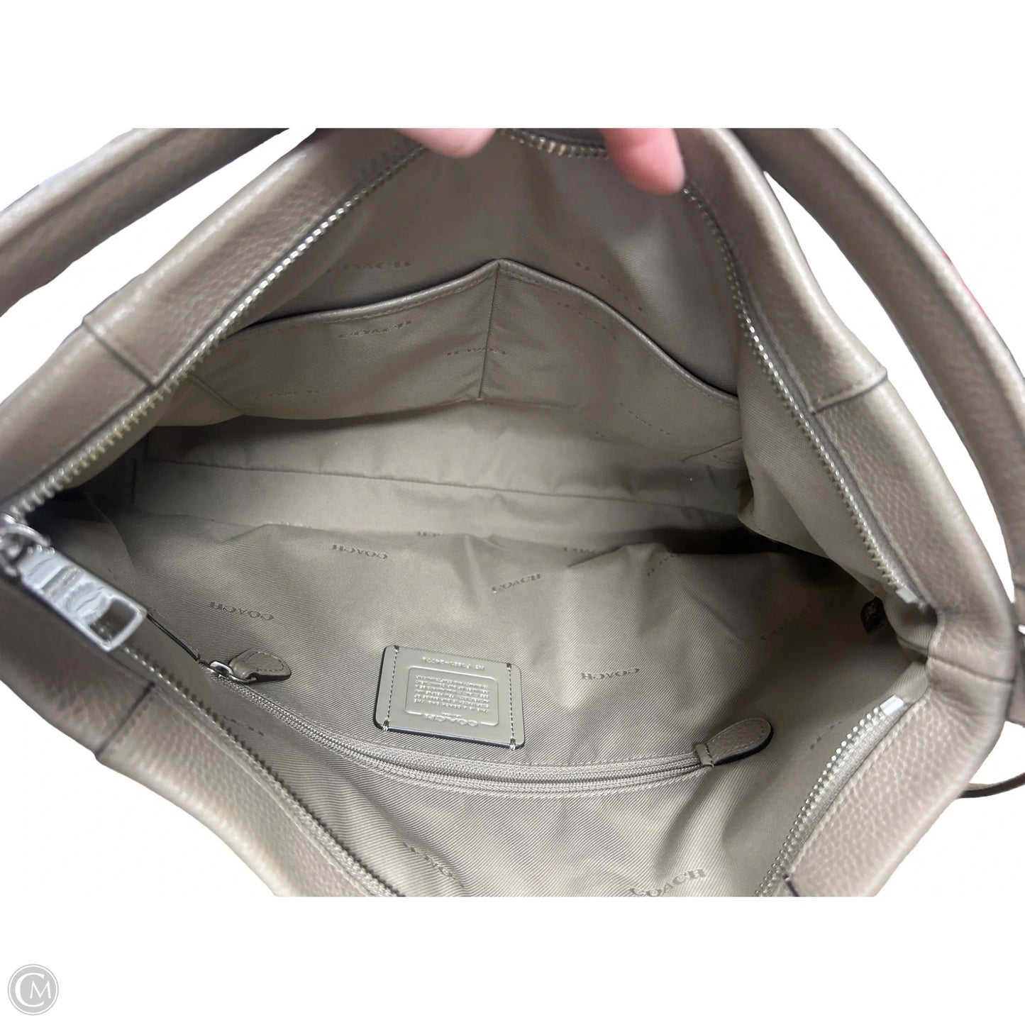 Handbag Designer By Coach, Size: Medium