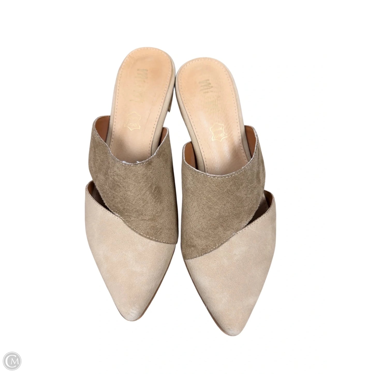 Shoes Flats By Clothes Mentor In Beige, Size: 7