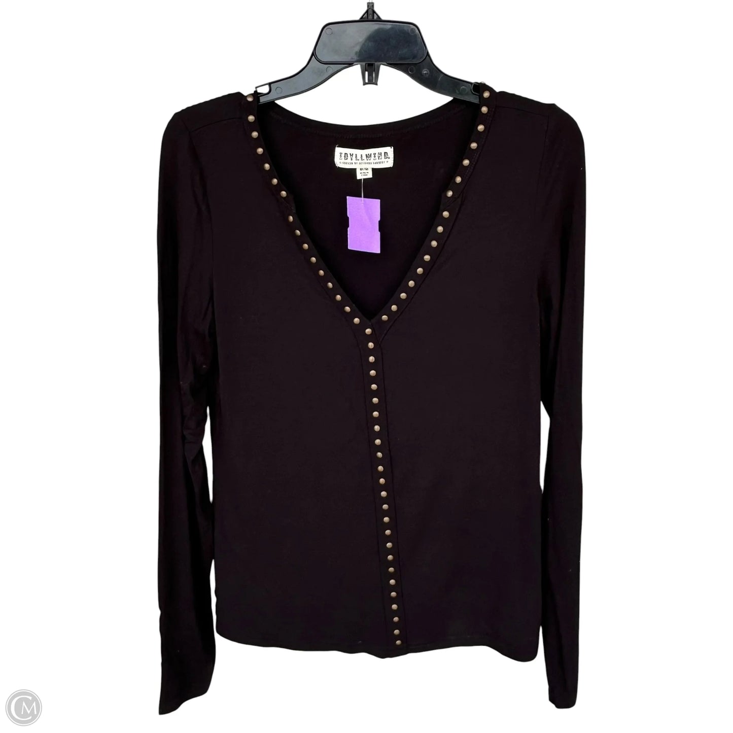 Top Long Sleeve Basic By Idyllwind In Black, Size: M
