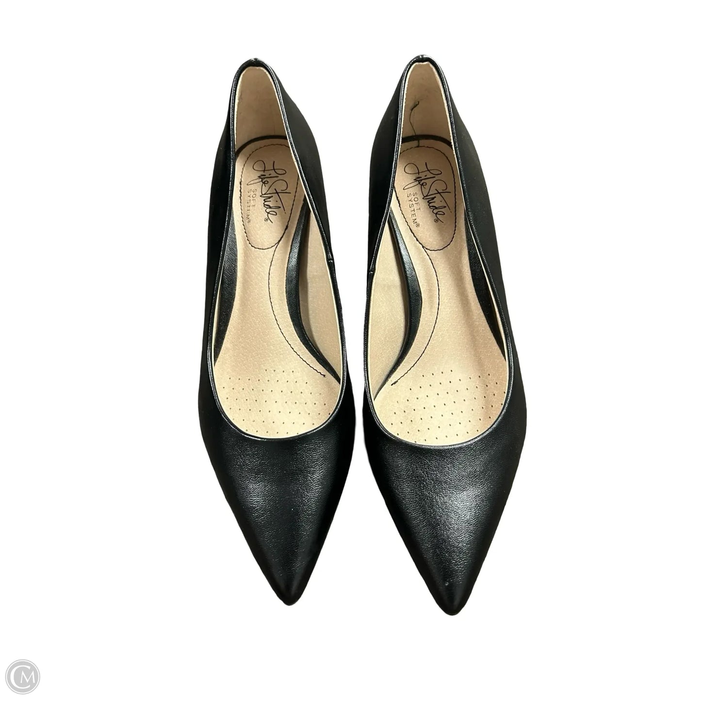 Shoes Heels Kitten By Life Stride In Black, Size: 7.5