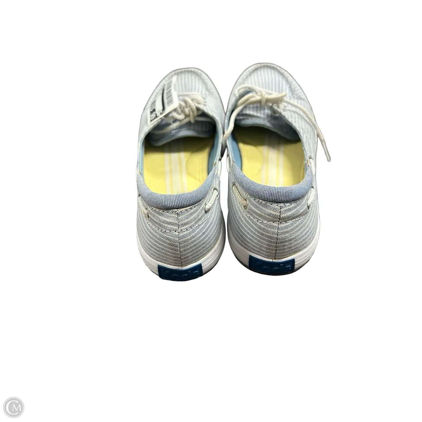 Shoes Flats By Keds In Blue & White, Size: 7.5