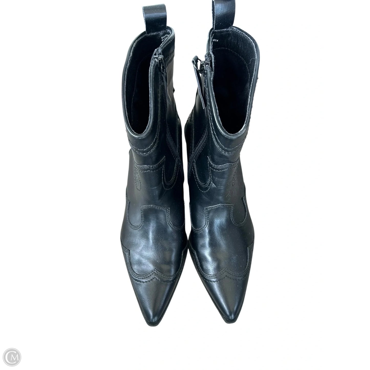 Boots Ankle Flats By Madden Girl In Black, Size: 8.5