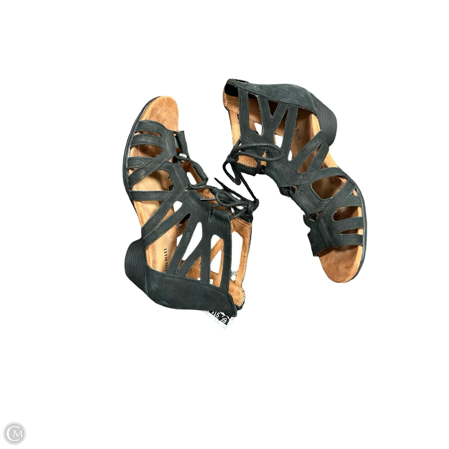 Sandals Flats By Cobb Hill In Black, Size: 8