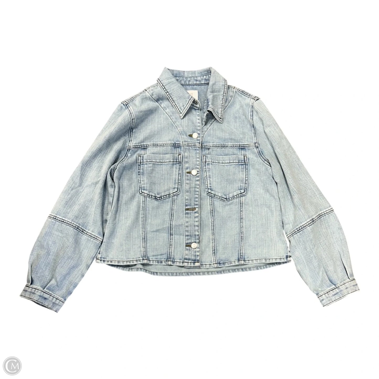 Jacket Denim By Kut In Blue Denim, Size: M