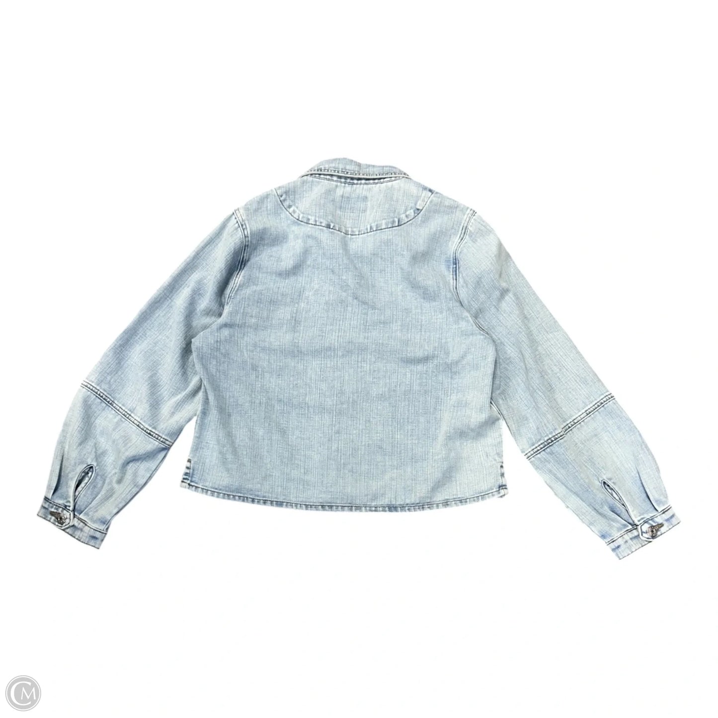 Jacket Denim By Kut In Blue Denim, Size: M