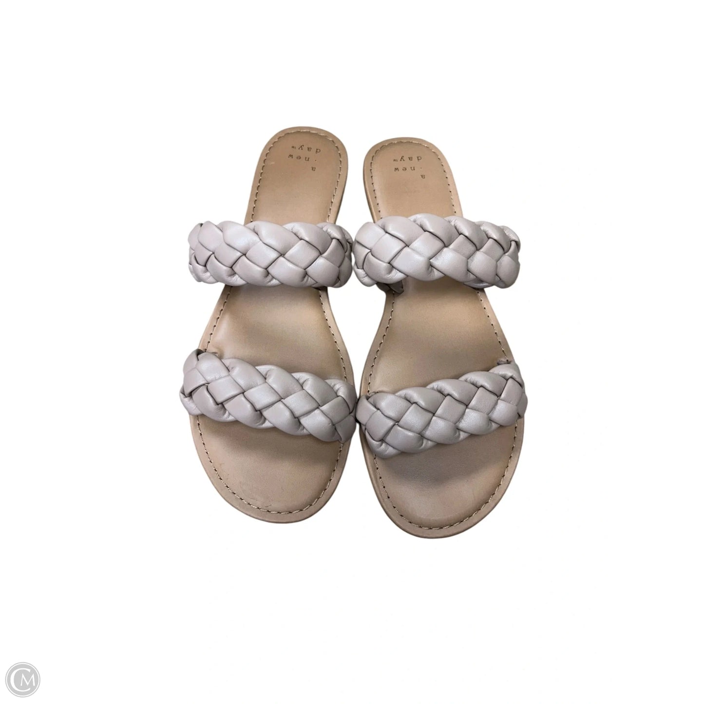 Sandals Flats By A New Day In Tan, Size: 9