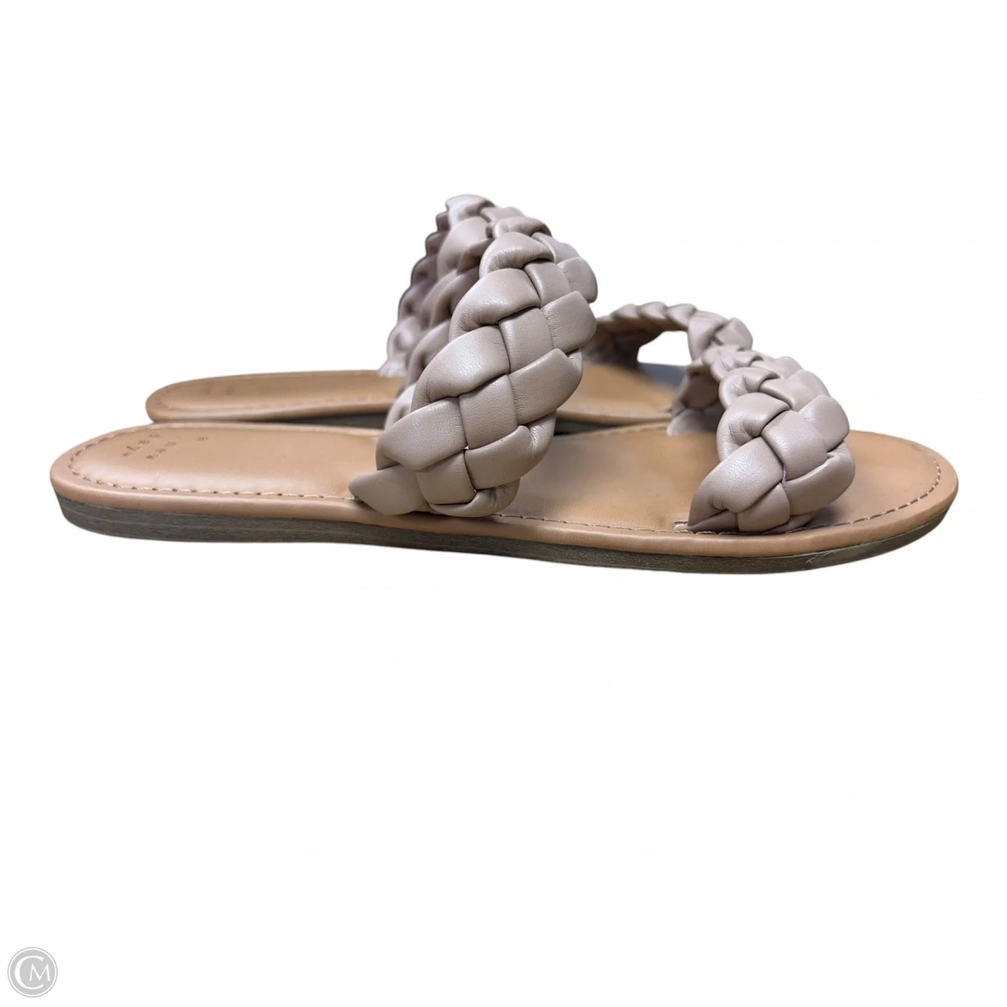 Sandals Flats By A New Day In Tan, Size: 9