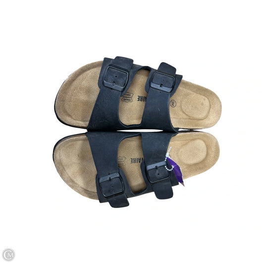 Sandals Flats By Cushionaire In Black, Size: 9