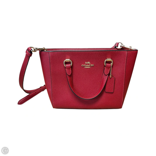 Crossbody Designer By Coach, Size: Small