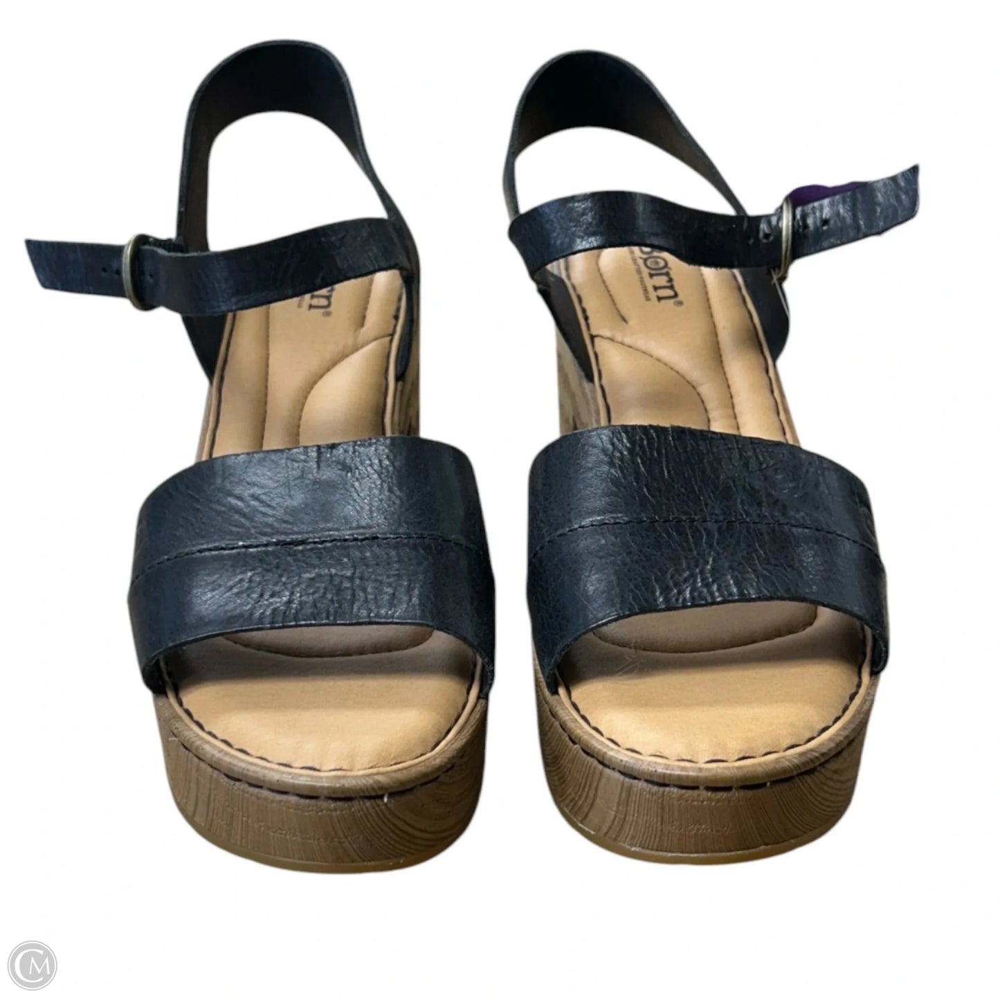 Sandals Heels Block By Born In Black, Size: 10