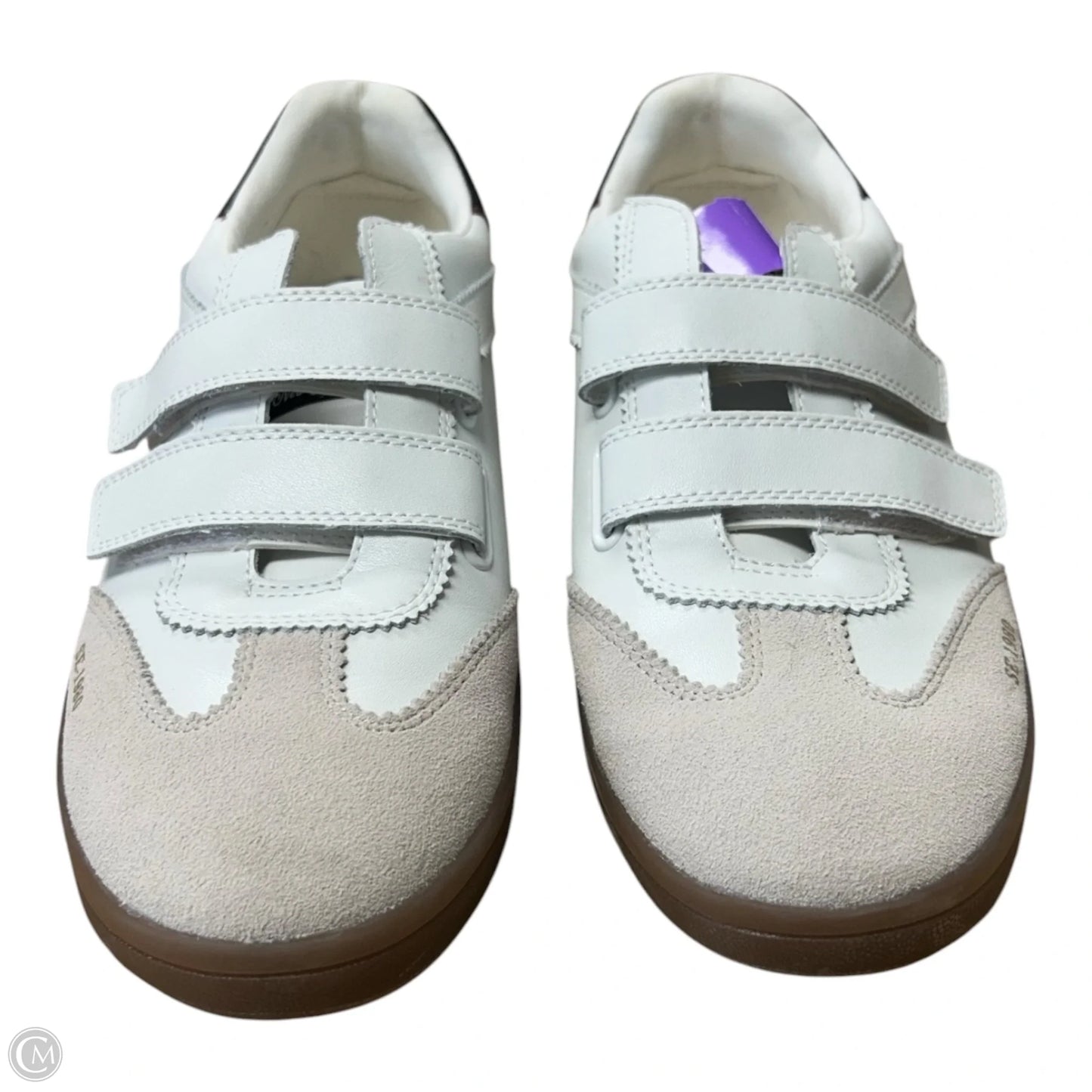 Shoes Sneakers By Sam Edelman In Tan & White, Size: 8.5