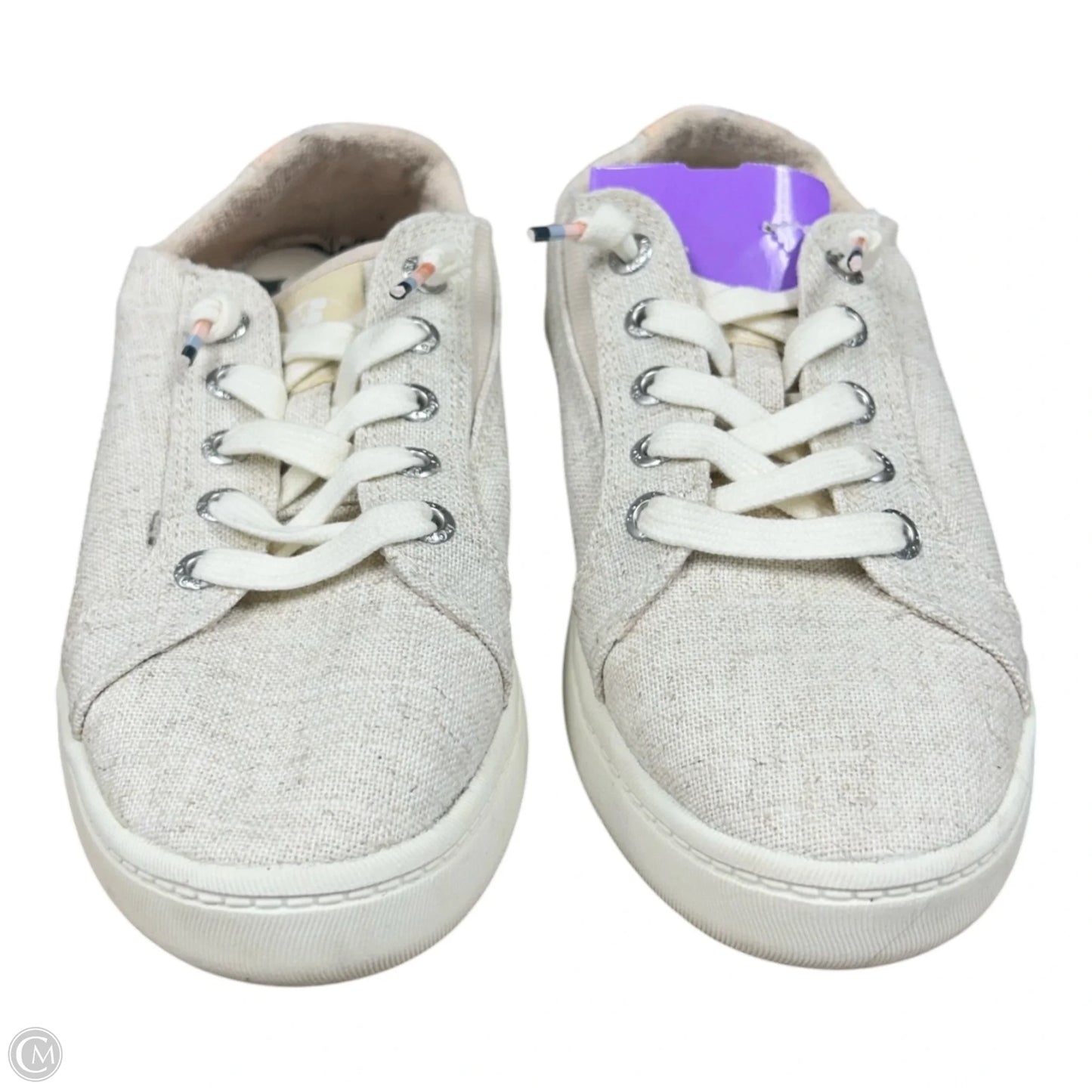 Shoes Flats By Roxy In Cream, Size: 6