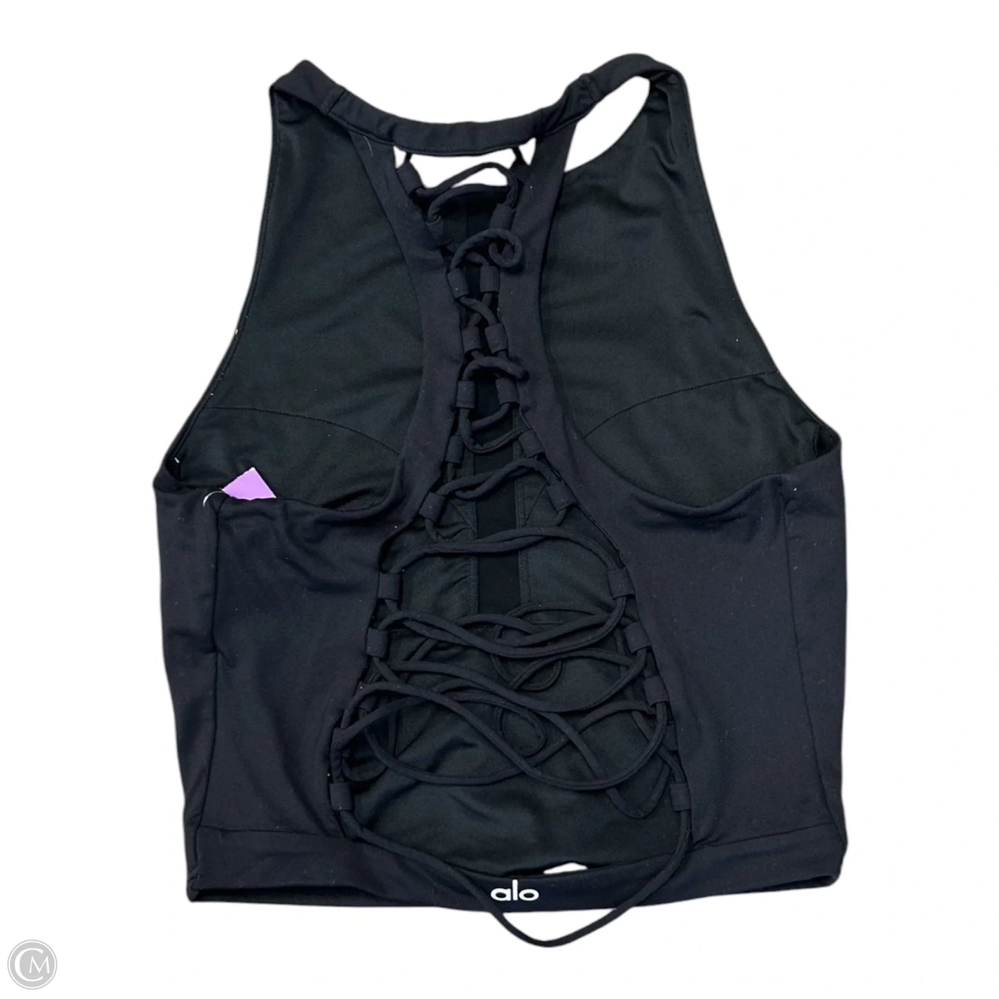 Athletic Tank Top By Alo In Black, Size: L