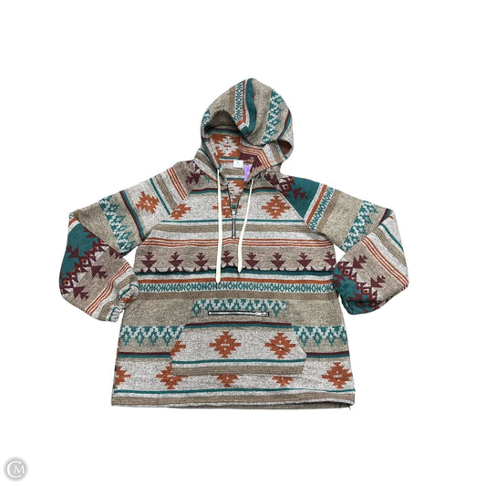 Sweatshirt Hoodie By Clothes Mentor In Multi-colored, Size: Xl