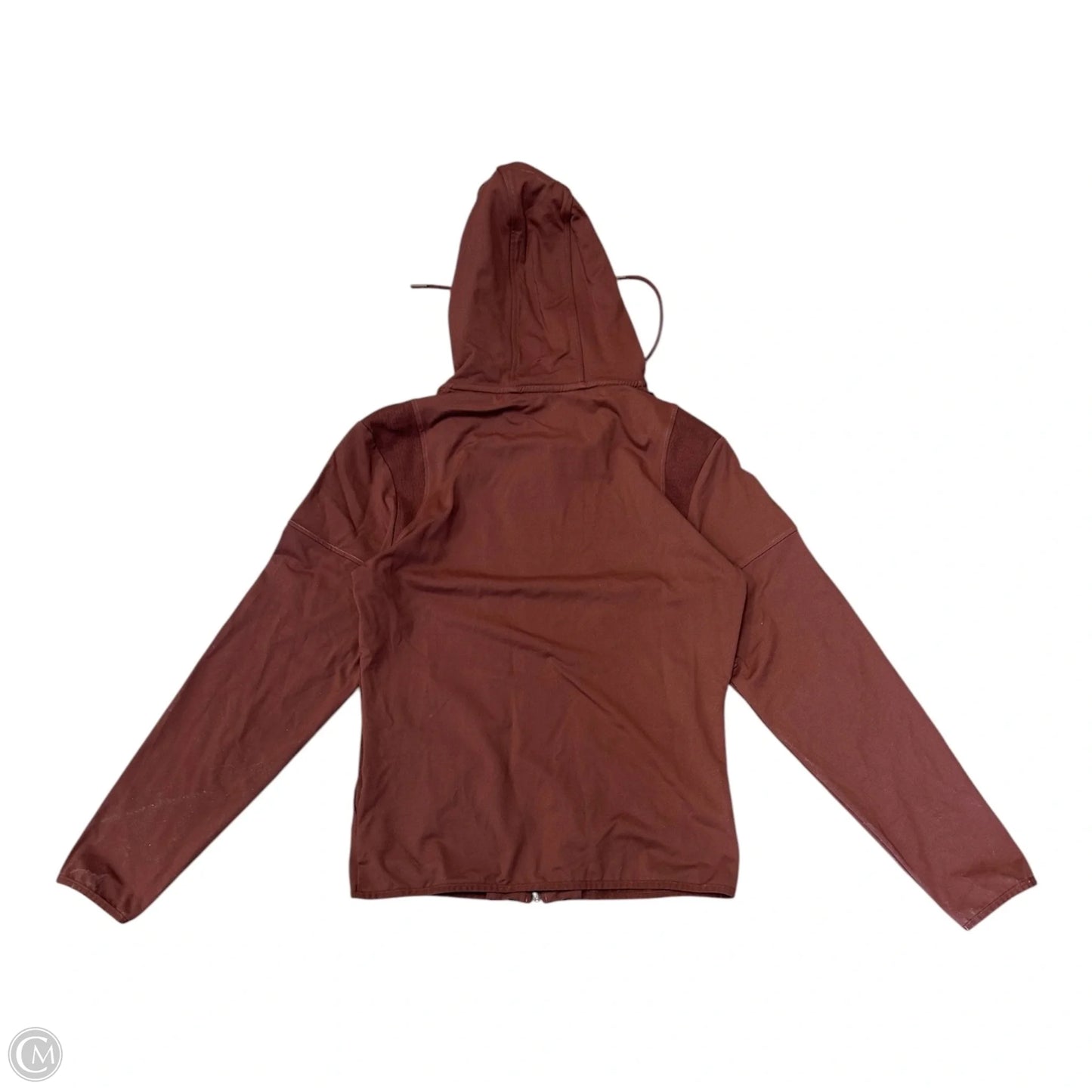 Athletic Jacket By Alphalete In Brown, Size: M