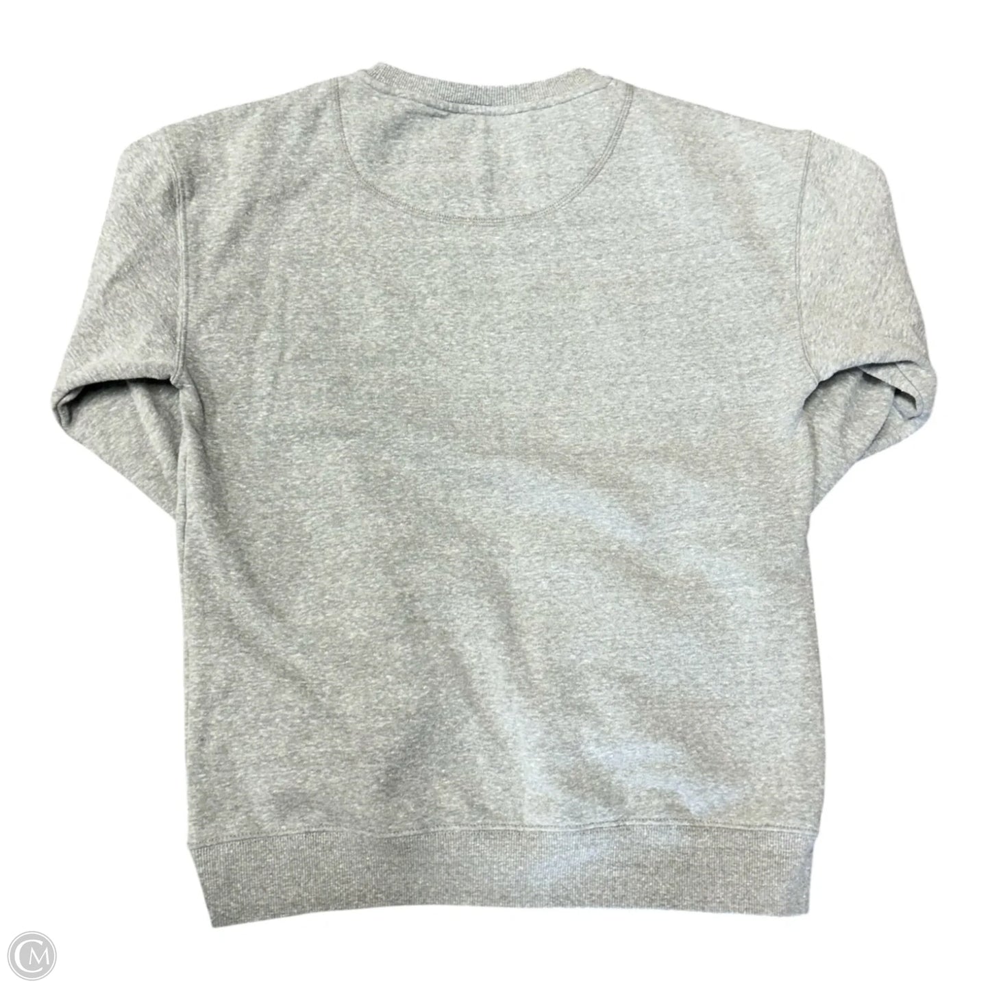 Sweatshirt Crewneck By Clothes Mentor In Grey, Size: M