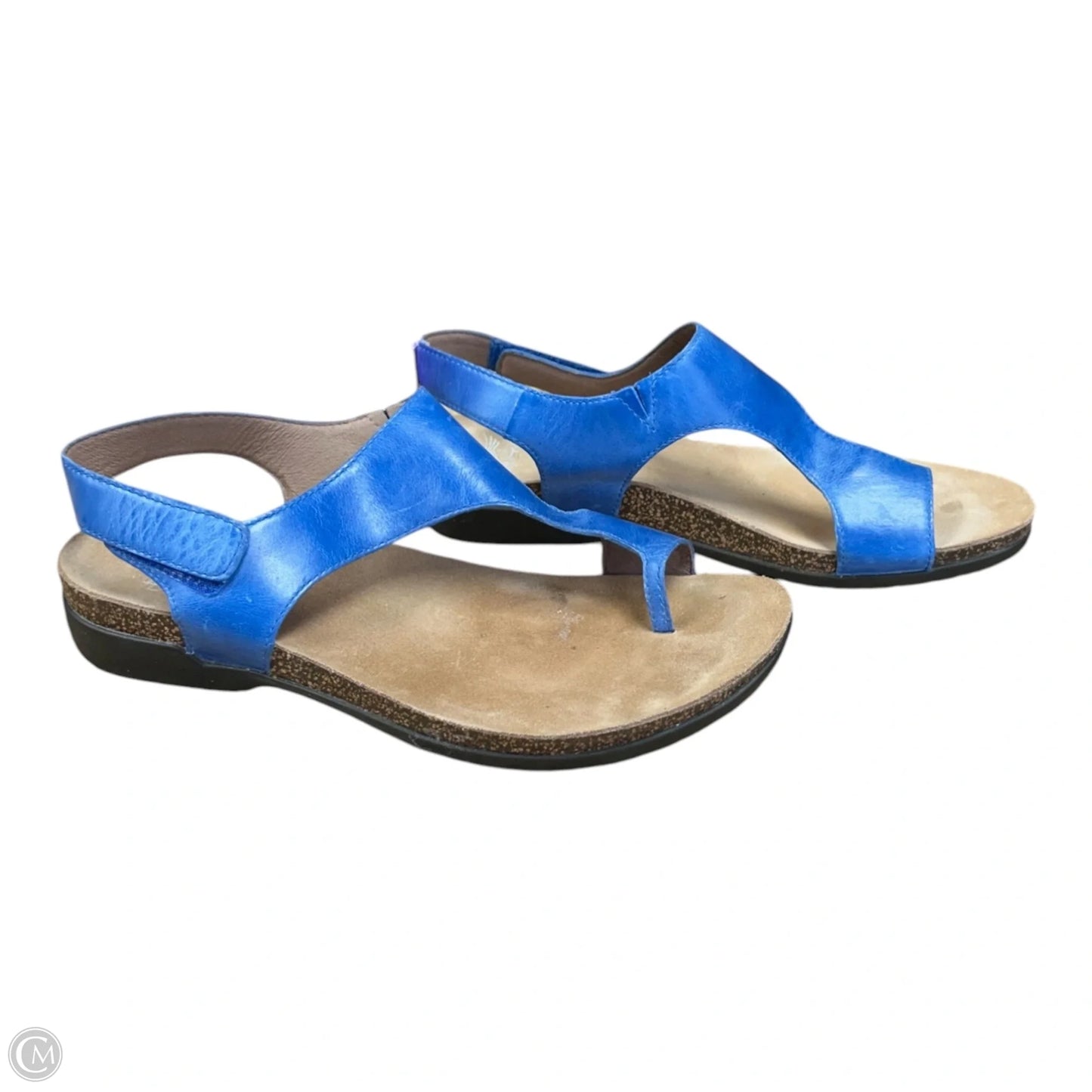 Sandals Flats By Dansko In Blue, Size: 7.5
