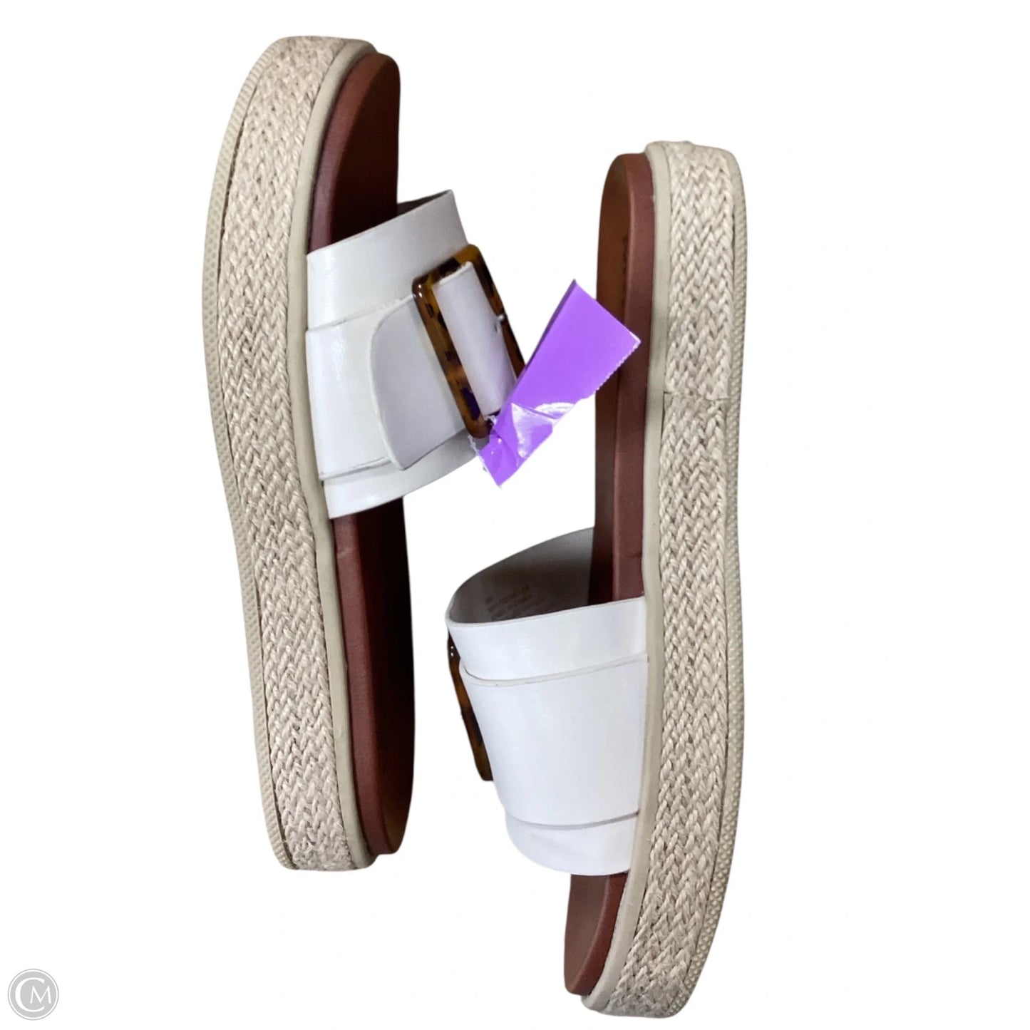 Sandals Flats By Mia In Cream, Size: 9