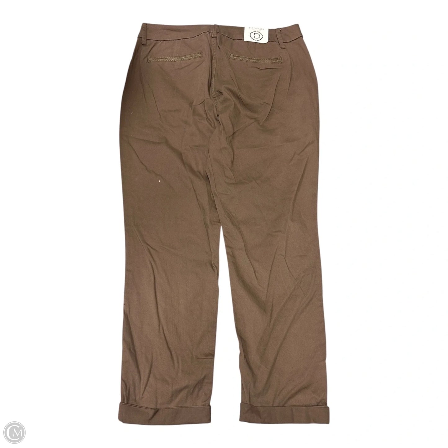 Pants Chinos & Khakis By Clothes Mentor In Brown, Size: 16