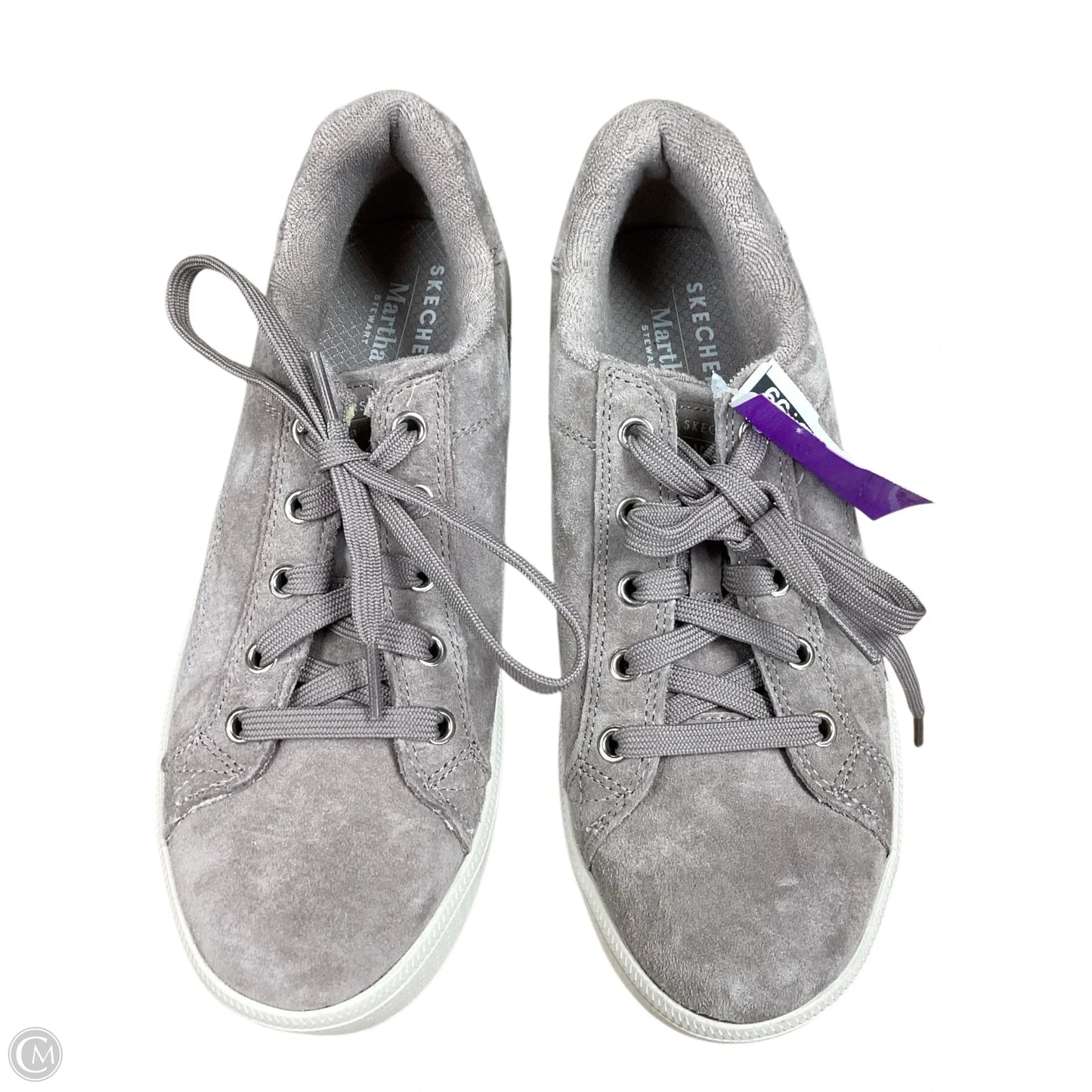 Shoes Sneakers By Skechers In Taupe, Size: 8