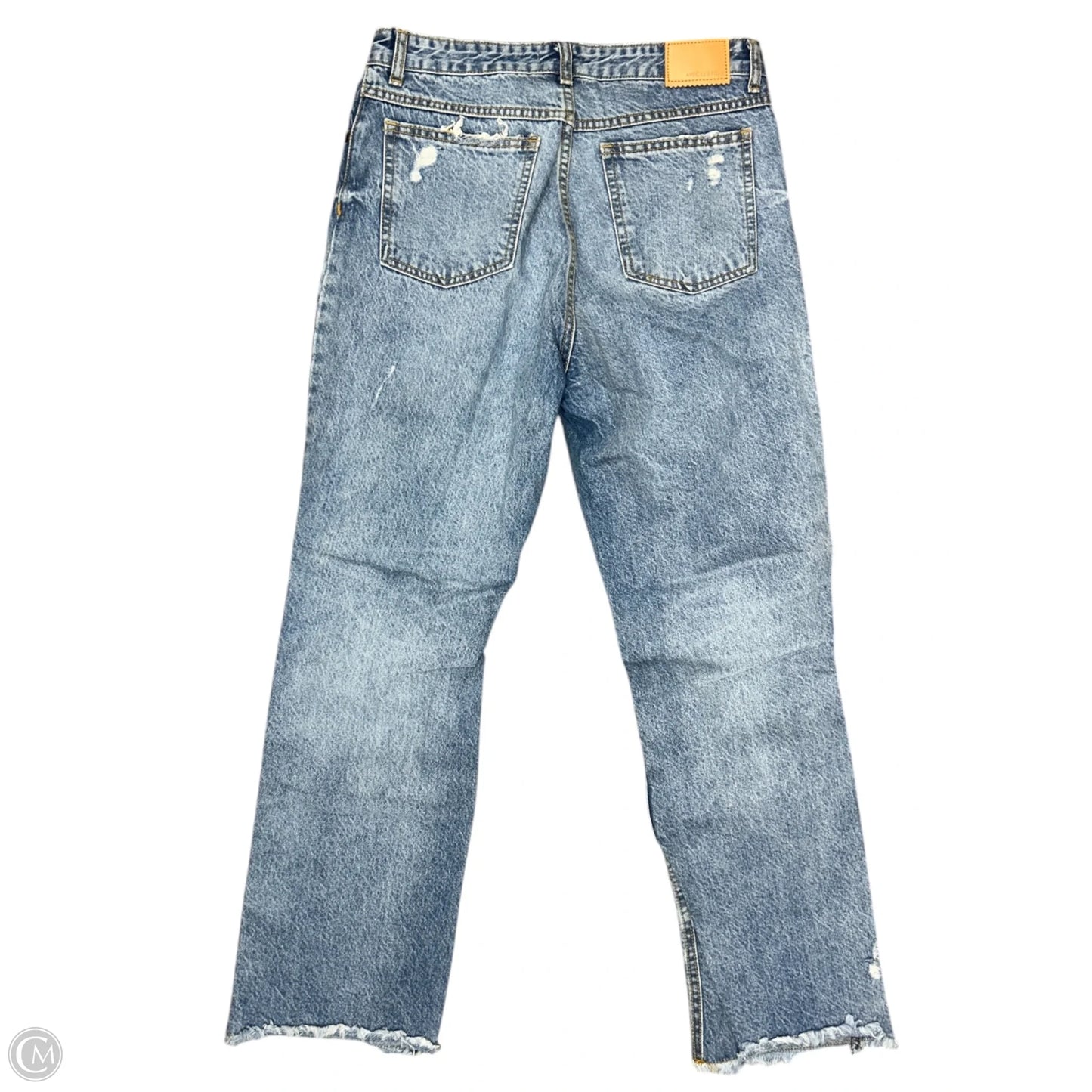 Jeans Straight By Avec Les Filles In Blue Denim, Size: 8