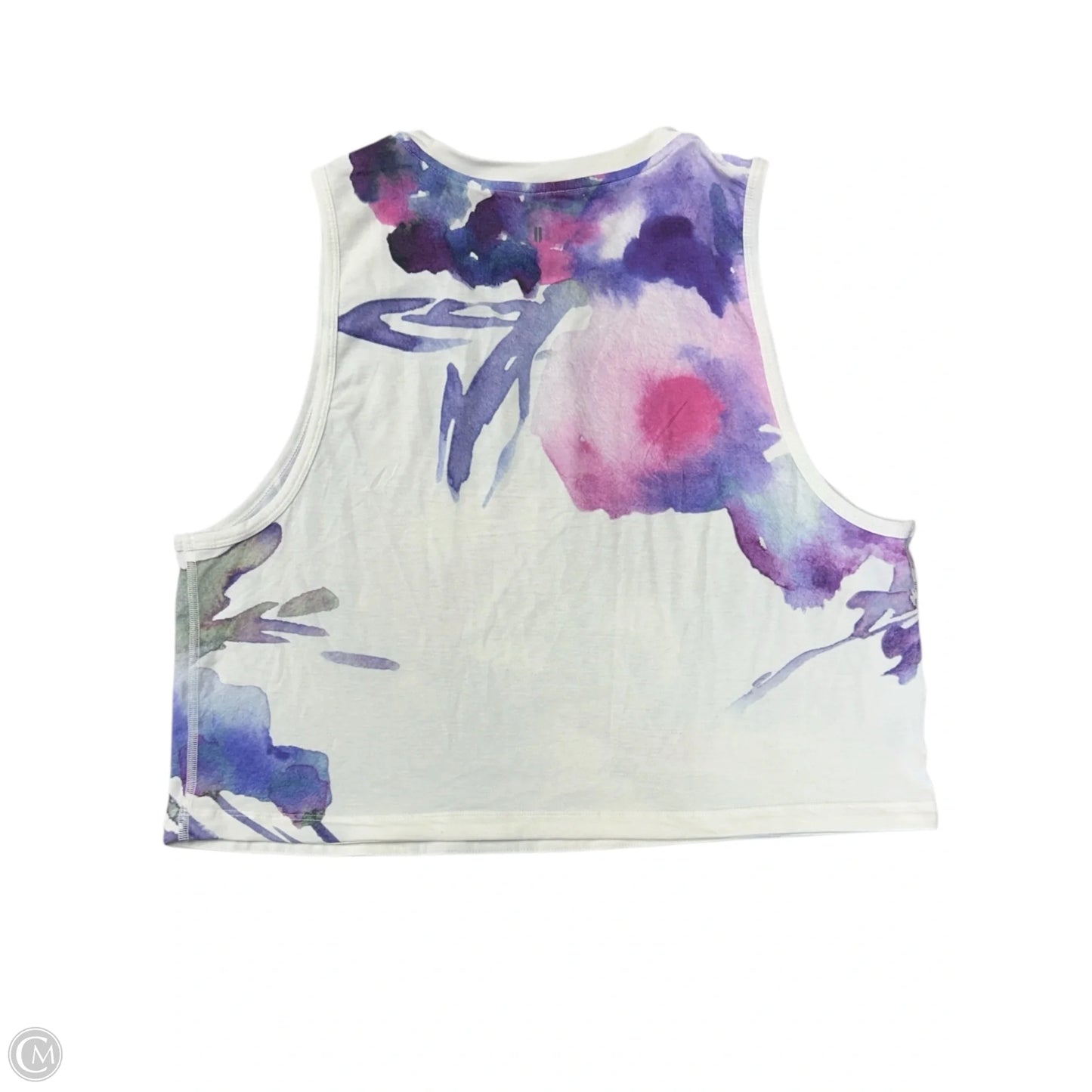 Athletic Tank Top By Nobull In Tie Dye Print, Size: L