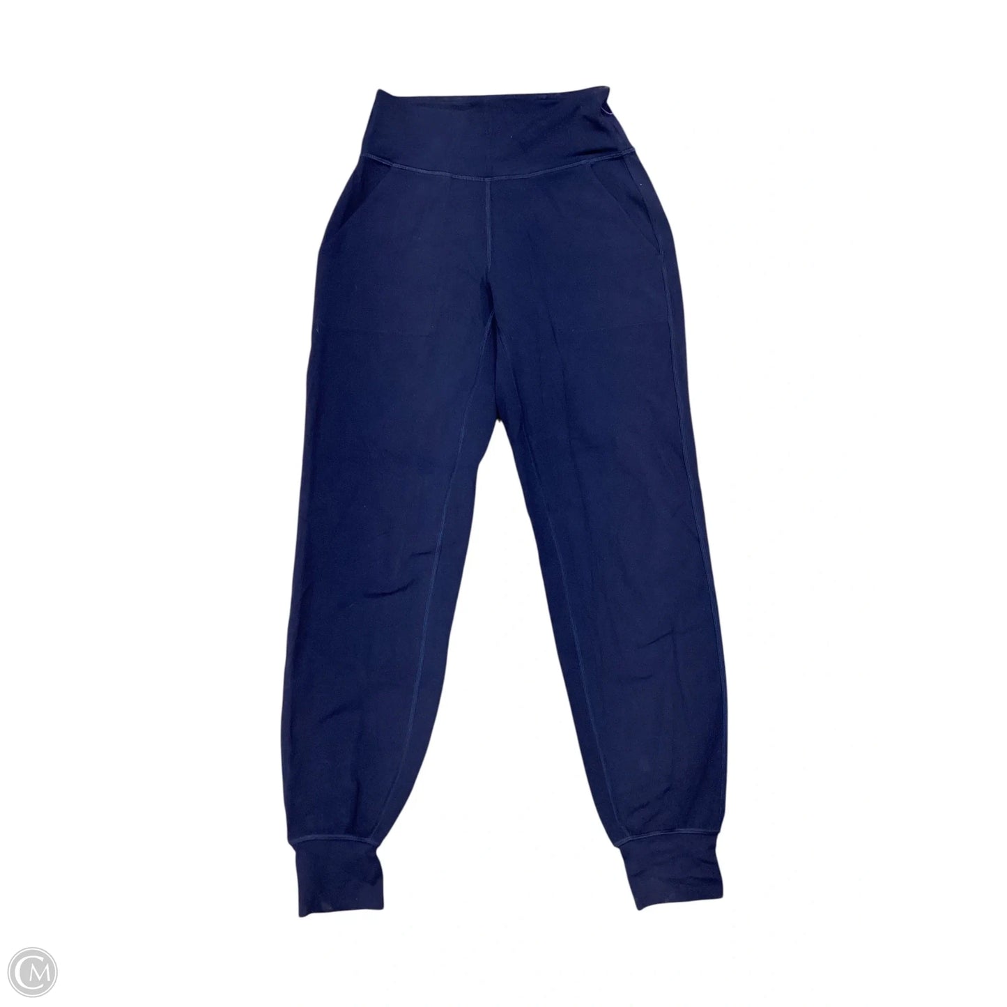 Athletic Pants By Lululemon In Navy, Size: 4