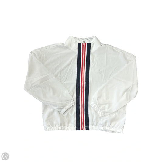 Jacket Windbreaker By Us Polo Assoc In White, Size: L