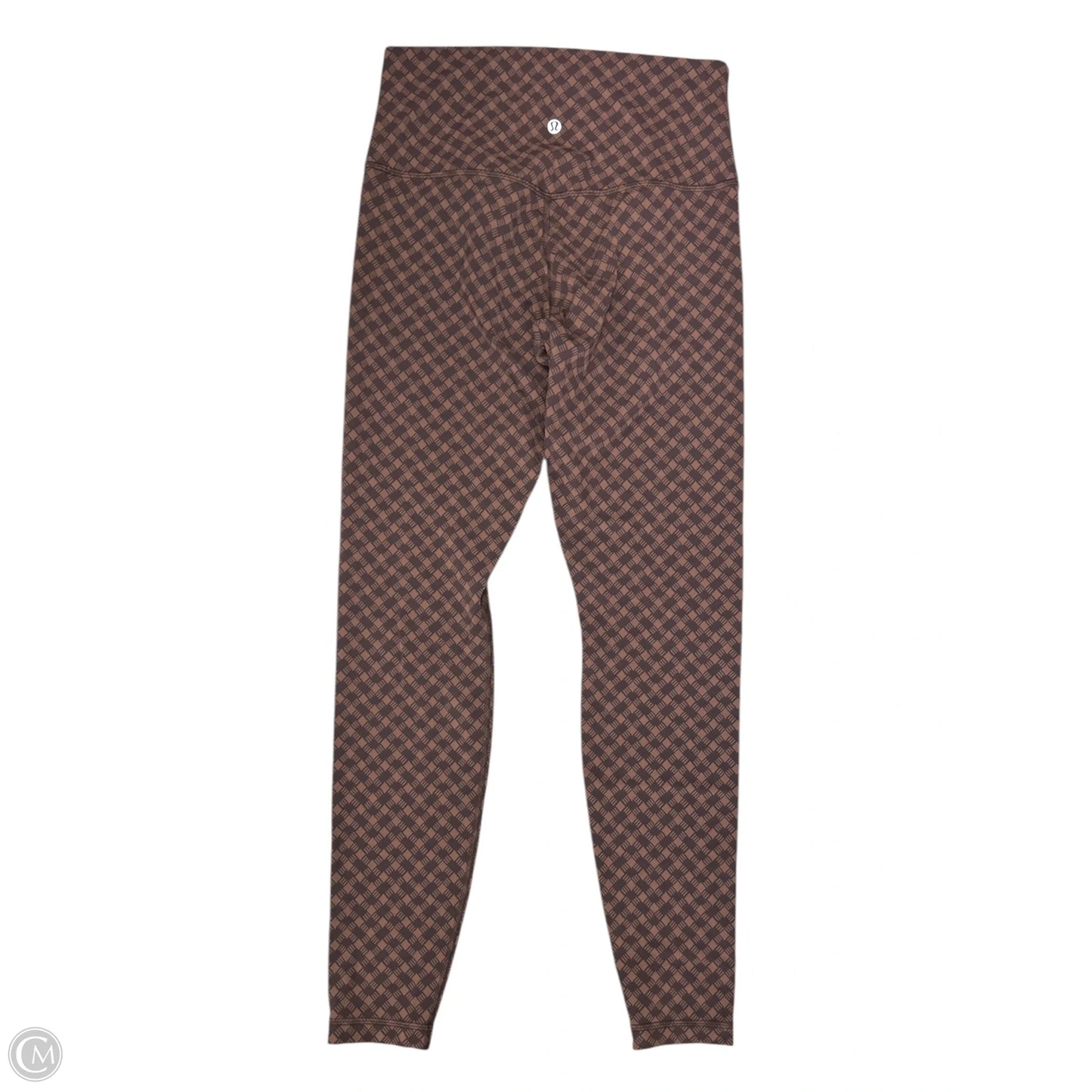 Athletic Leggings By Lululemon In Brown, Size: 10