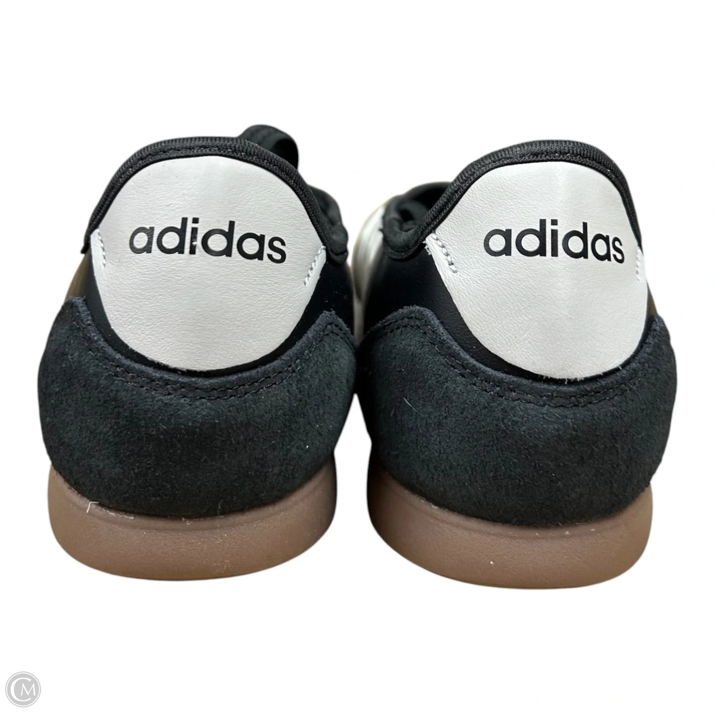 Shoes Flats By Adidas In Black & Grey, Size: 8.5