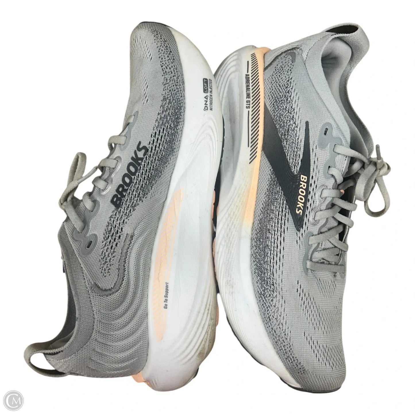 Shoes Athletic By Brooks In Grey, Size: 10