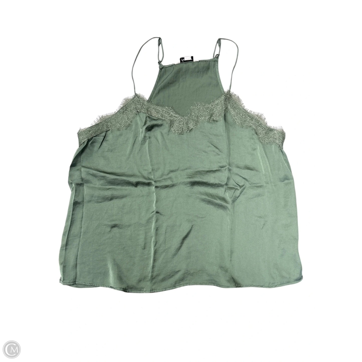 Top Sleeveless Basic By Nine West Apparel In Green, Size: Xxl