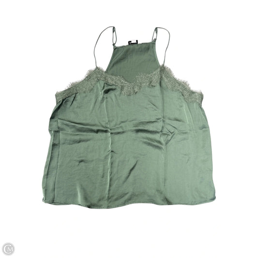 Top Sleeveless Basic By Nine West Apparel In Green, Size: Xxl