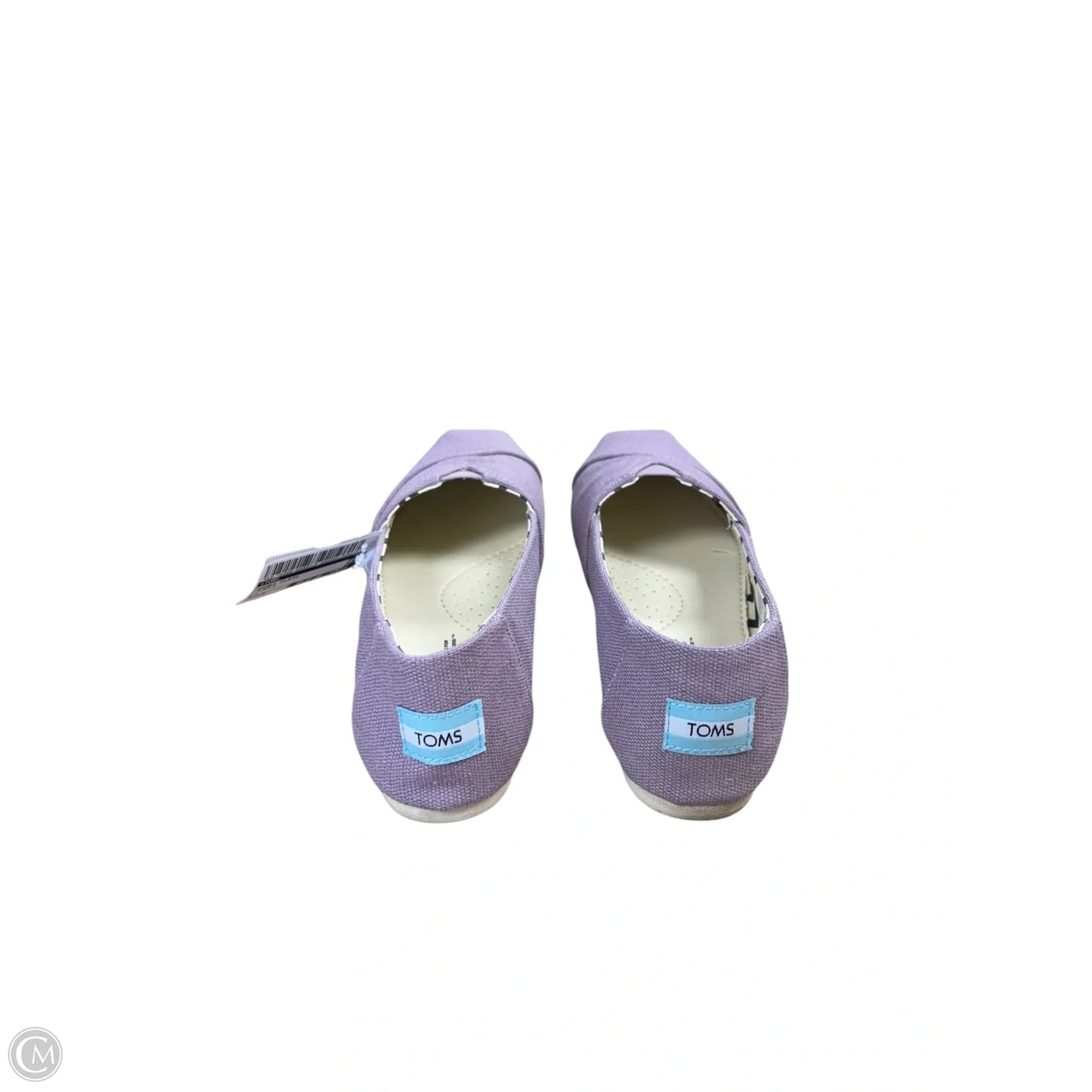 Shoes Flats By Toms In Purple, Size: 7
