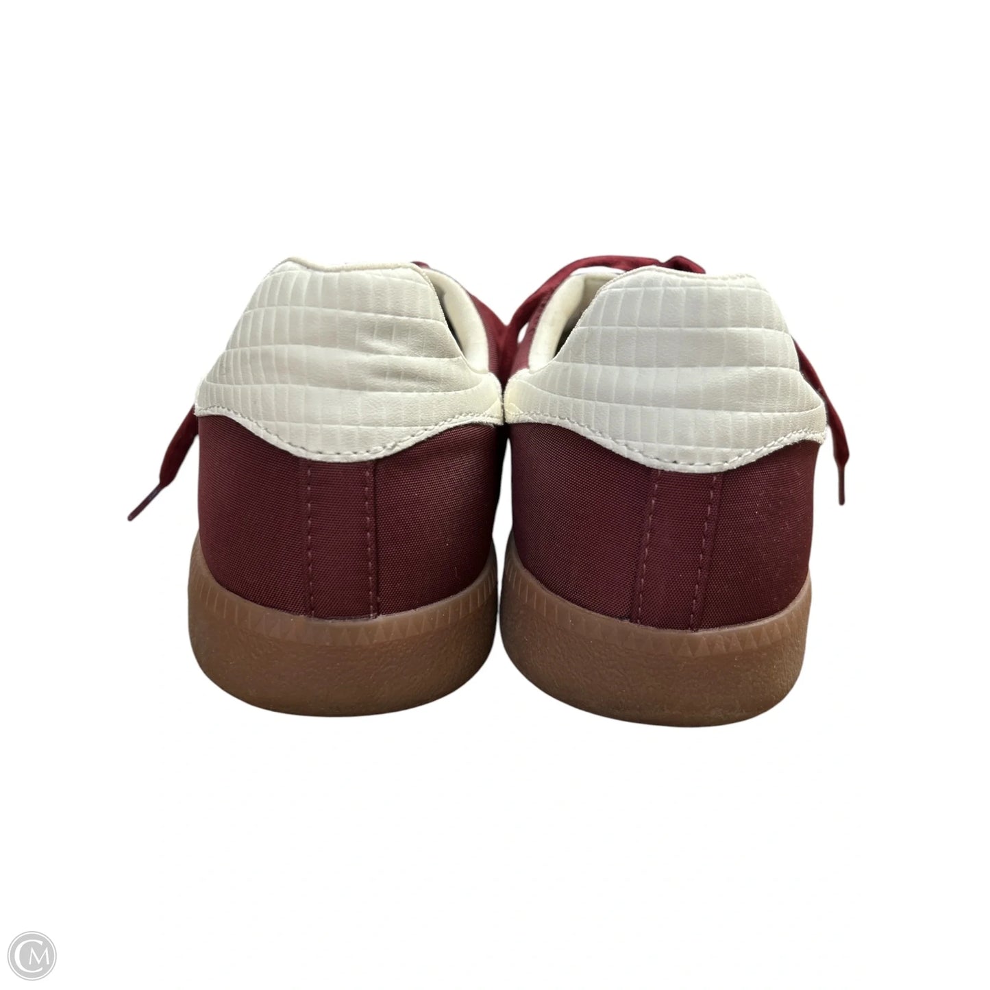 Shoes Sneakers By Cmb In Maroon, Size: 6.5