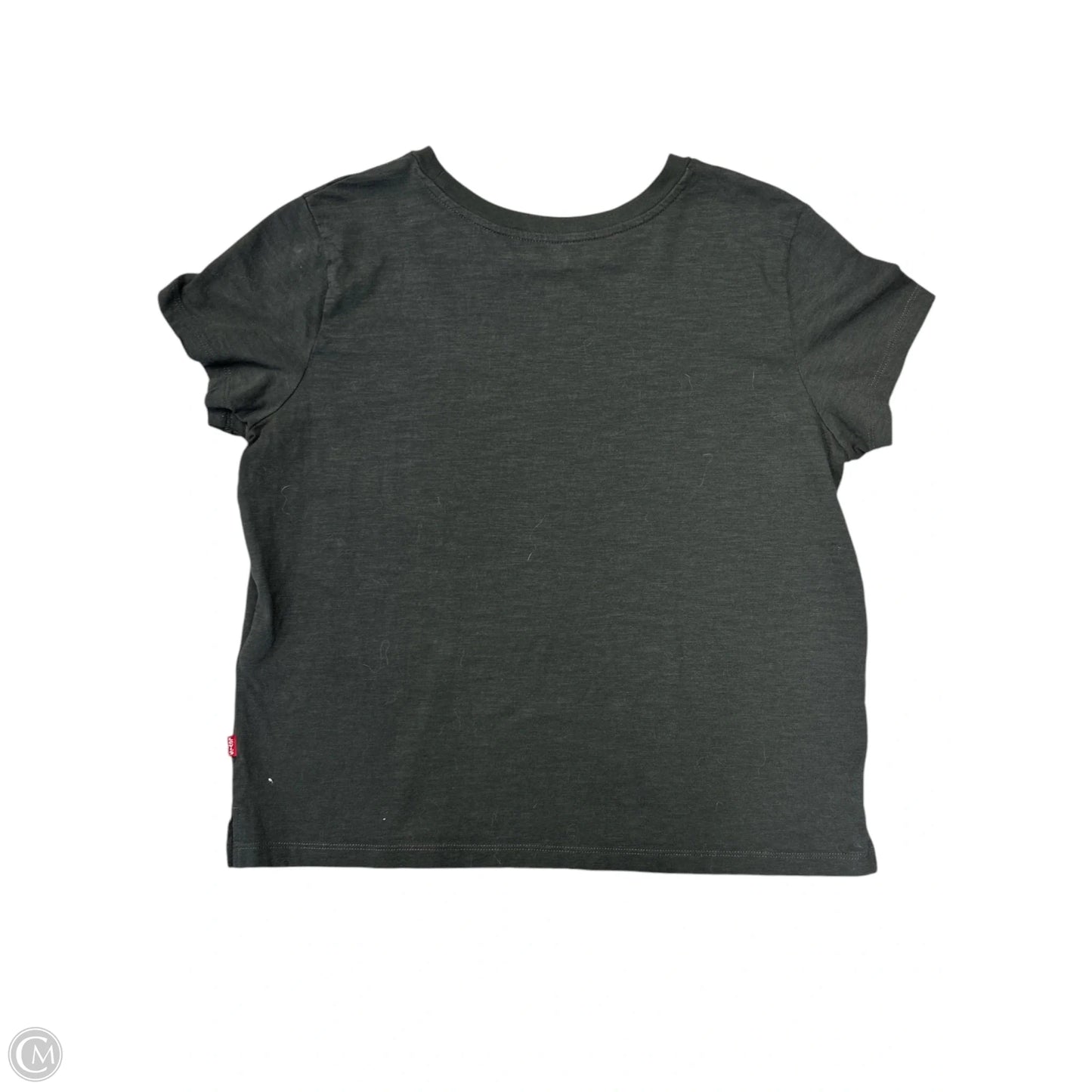 Top Short Sleeve By Levis In Black, Size: S