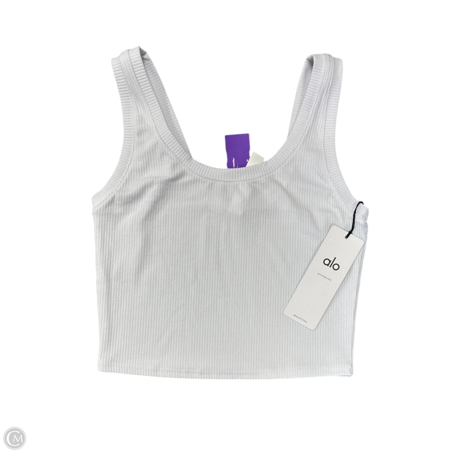 Athletic Tank Top By Alo In White, Size: L