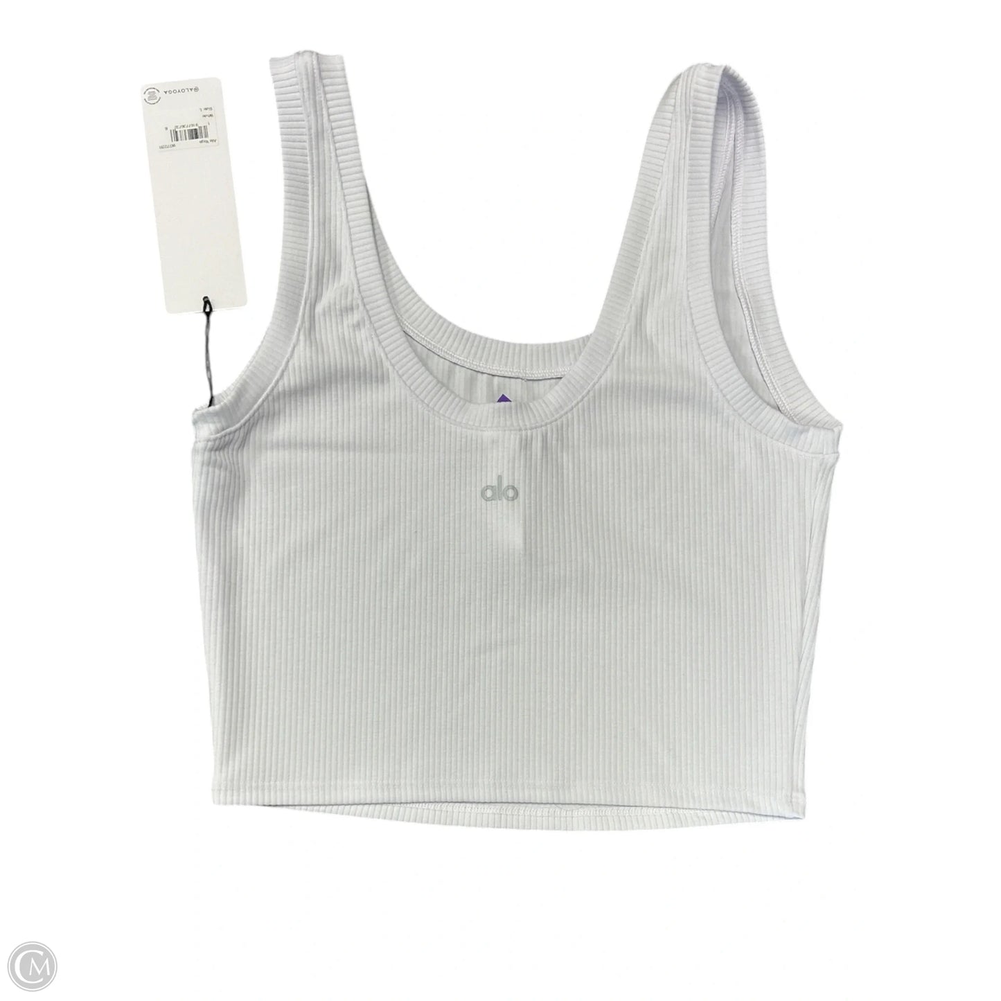 Athletic Tank Top By Alo In White, Size: L