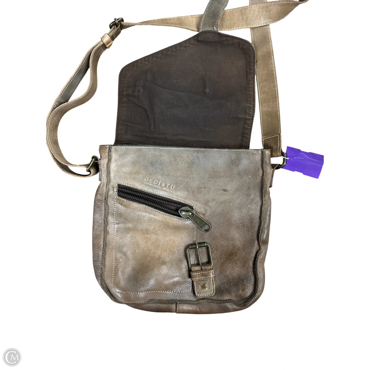 Crossbody Leather By Bed Stu, Size: Medium