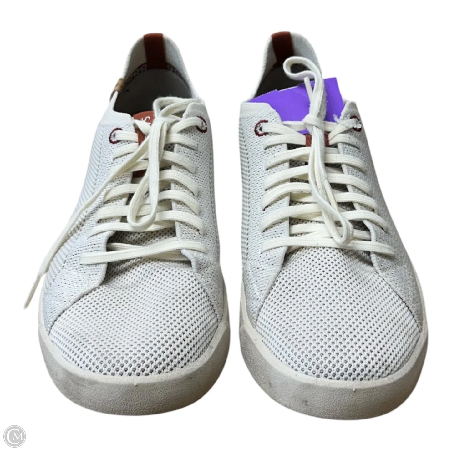 Shoes Sneakers By Cmb In Brown & White, Size: 7.5