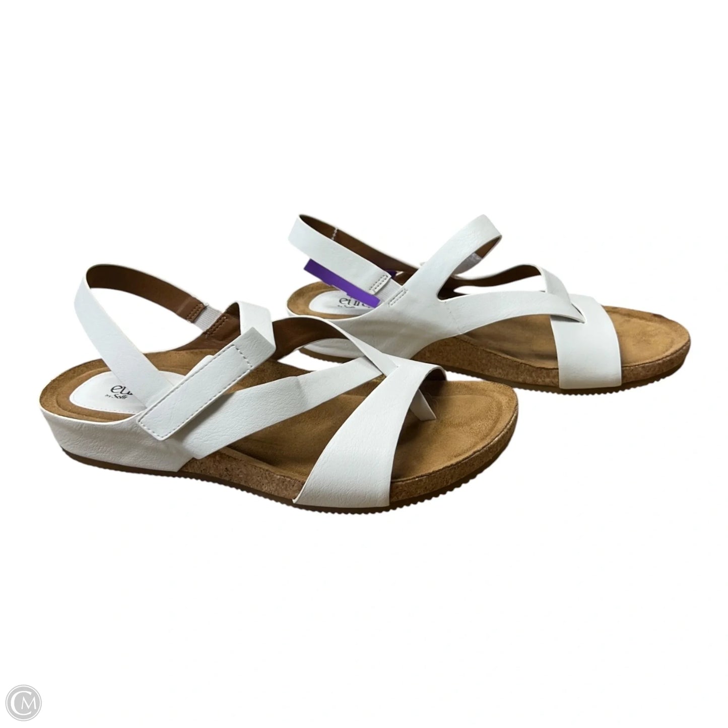 Sandals Flats By Sofft In White, Size: 9